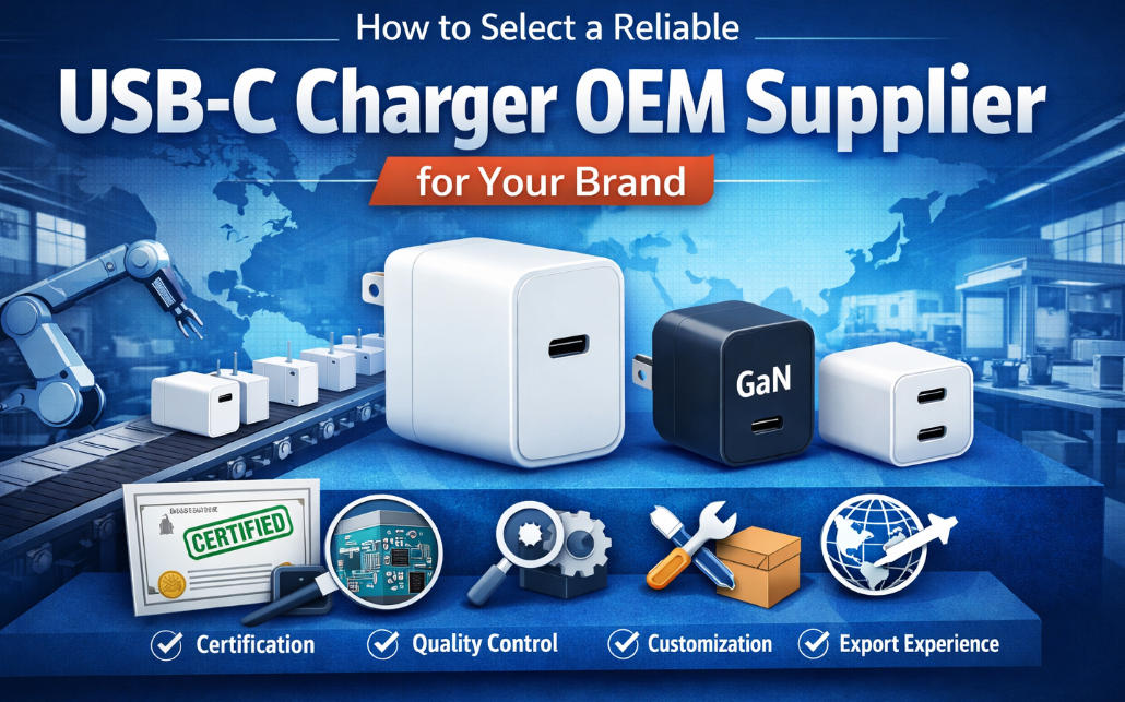 OEM-Lieferant für USB-C-Ladegeräte