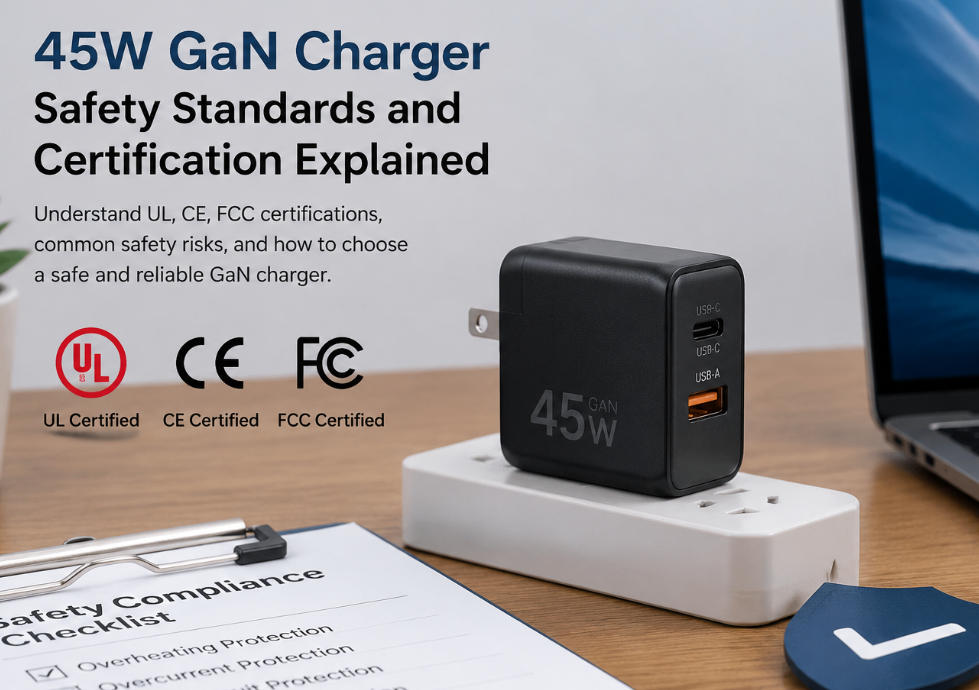 45W GaN Charger Safety