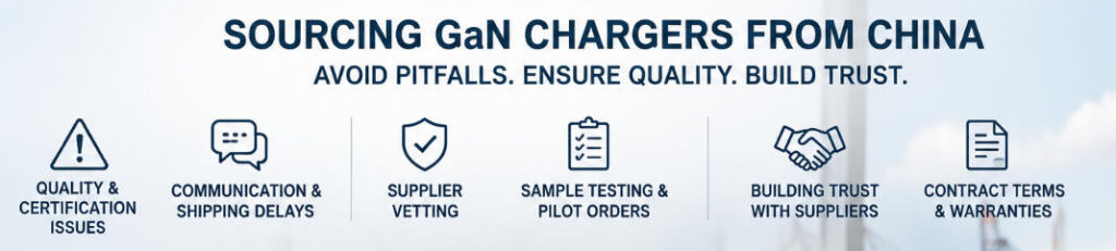 B2B GaN charger sourcing