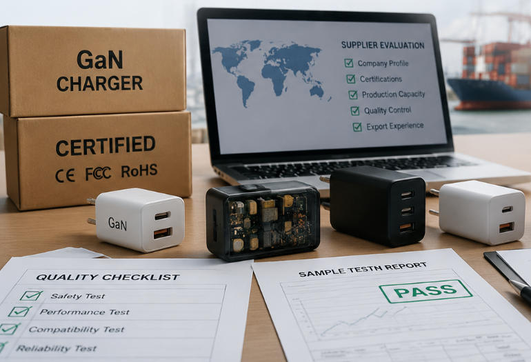 Sourcing GaN chargers from China