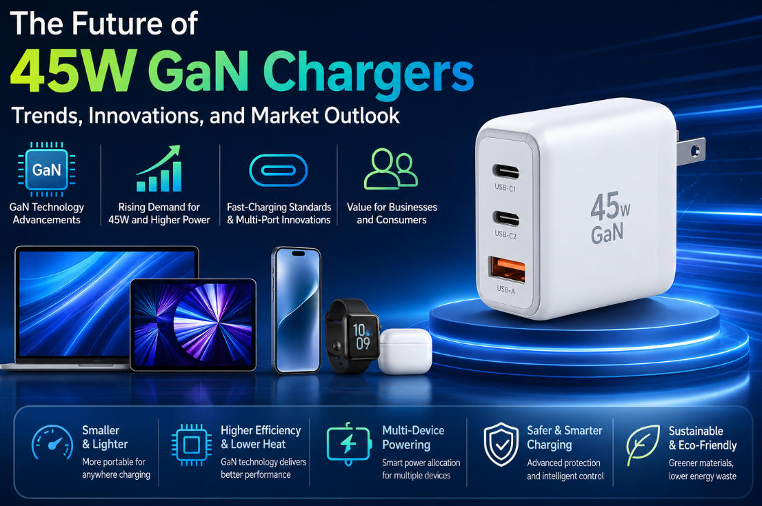 future 45W GaN charger