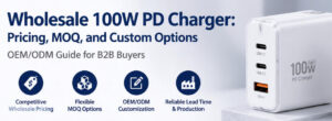 100W PD充電器卸売