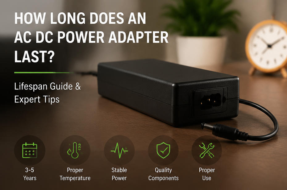 AC DC power adapter lifespan