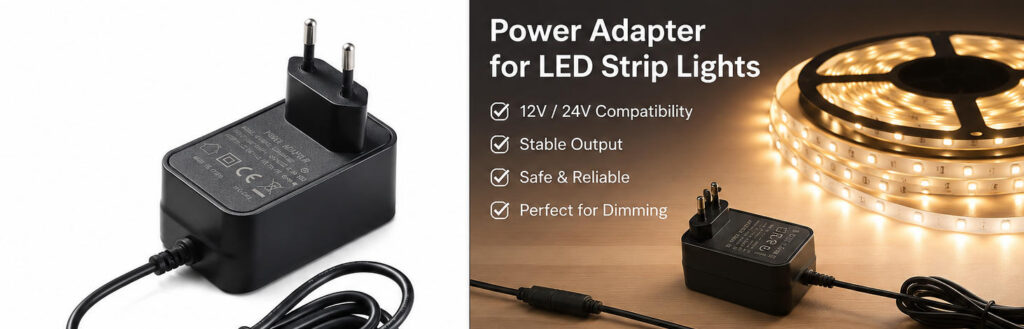 power adapter for LED strip lights