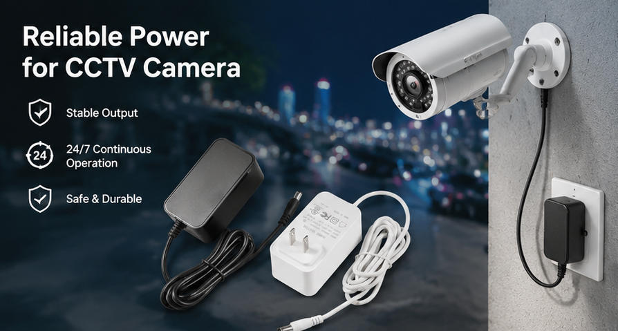 power adapter for CCTV camera