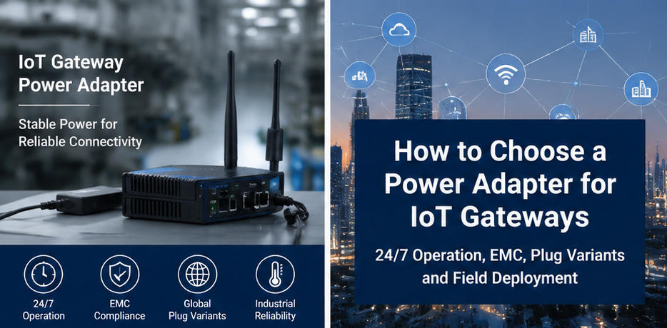 IoT gateway power adapter