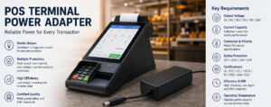 POS terminal power adapter
