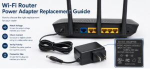 router power adapter replacement