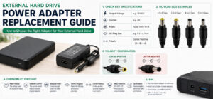 external hard drive power adapter