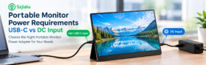 portable monitor power adapter