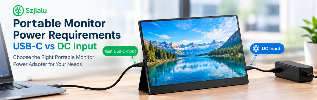 portable monitor power adapter